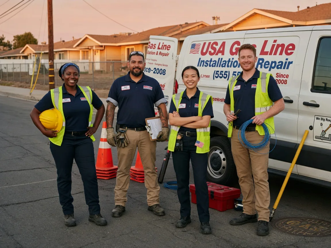 Gas Line Installation company in Barry, IL